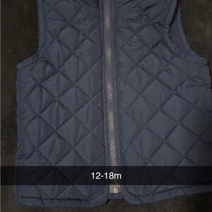 Carter's Navy Quilted Vest